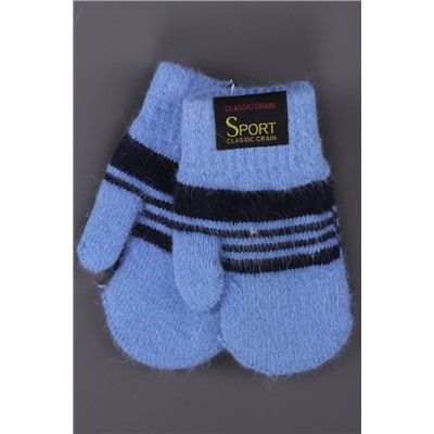 Варежки дет. Корона E-0696