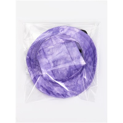 Панама для собак и кошек, размер S, ОГ - 23 см, вес 2-7 кг, фиолетовая