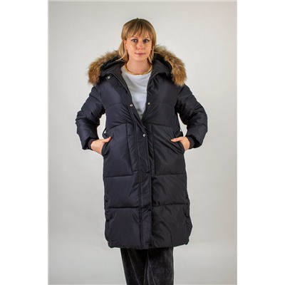 Парка с капюшоном натуральный мех арт. 623 НАТАЛИ, 1199650