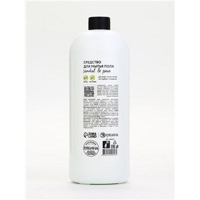 Средство для мытья пола, аромат сандал и груша, 1000 мл, ULAB