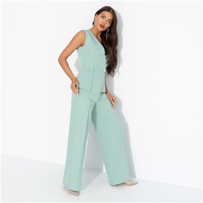 Брюки с прошитыми стрелками, Создавай настроение (мятные)