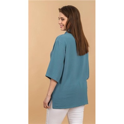 Блуза Жаркий сезон-1 (Петроль)