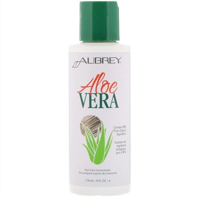 Aubrey Organics, Aloe Vera, 4 fl oz (118 ml)