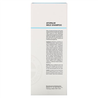 Atopalm, Mild Shampoo, 10.1 fl oz (300 ml)