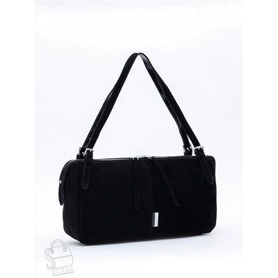 Сумка женская кожаная 91187MSS black Velina Fabbiano-Safenta