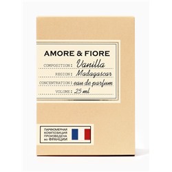 Парфюмерная вода женская Amore & Fiore Vanilla Madagascar, 25 мл