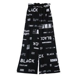 Брюки текстильные для девочек