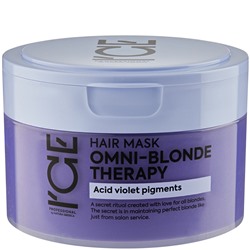 ICE OMNI-BLOND THERAPY Тонирующая маска для светлых волос 200 мл 33988