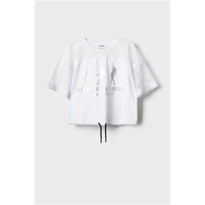 Джемпер трикотажный для девочек (футболка) PLAYTODAY, 1240212