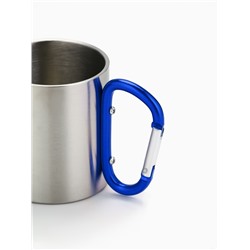 Кружка туристическая с карабином «Папа», 180 мл, МИКС