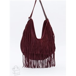 Сумка женская кожаная 5812P claret  Polina&Eiterou