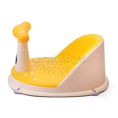 Детский стульчик - сиденье с термометром (желтый)