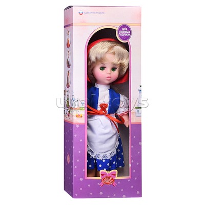 Кукла Красная шапочка 35 см., в коробке