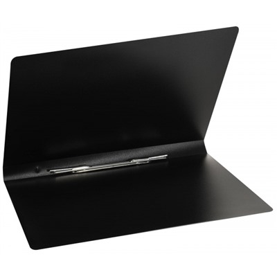 Папка скоросшиватель пластиковая непрозрачная черная 0,55мм 4055 inФОРМАТ