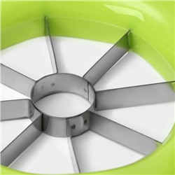 Нож для фруктовой нарезки Доляна «Яблочко», d=14 см, цвет МИКС