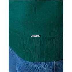 Водолазка тонкой вязки из хлопка с нейлоном