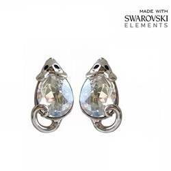 Серьги с кристаллами Swarovski