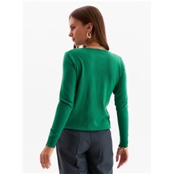 Джемпер женский MINAKU, зелёный, размер 42-44