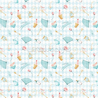 Упаковочная бумага глянц. 70*100см, "Tenderness", 80 г/м2, ассорти, 5 дизайнов