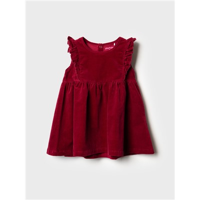 Комплект детский для девочек: сарафан текстильный, джемпер трикотажный (футболка с длинными рукавами