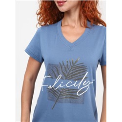 Колеус - футболка индиго