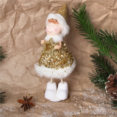 Новогоднее украшение 8x5x16 см  / N115ABС /уп 150/ микс (олень)