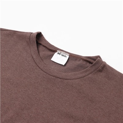 Футболка мужская Collorista, размер 42-44, серо-коричневая