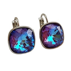 Серьги с кристаллами Swarovski