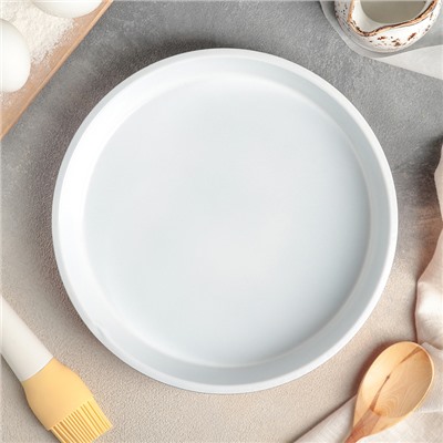 Форма для выпечки Доляна «Флёри», 24×4 см, керамическое покрытие, цвет МИКС