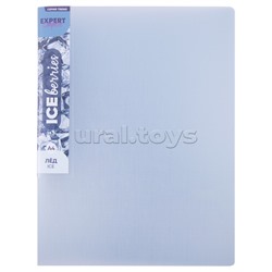 Папка с металлическим прижимом A4 700 мкм. 20 мм лён 1 шт. лёд Trend ICEberries