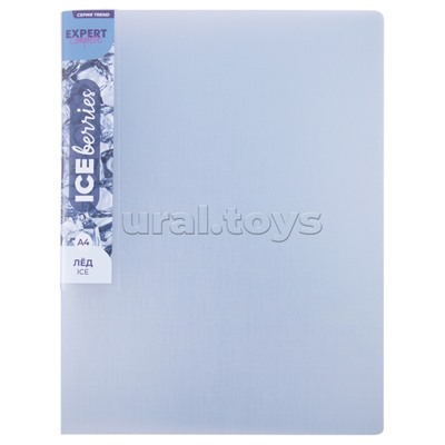Папка с металлическим прижимом A4 700 мкм. 20 мм лён 1 шт. лёд Trend ICEberries