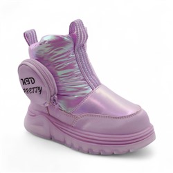 Дутики зимние В6063-19 сиреневые