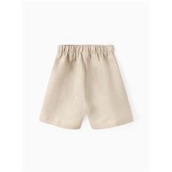 Шорты детские, MINAKU, бежевые, рост 128 см