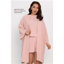 Халат-кимоно Муслин (розовое) П14578-52М