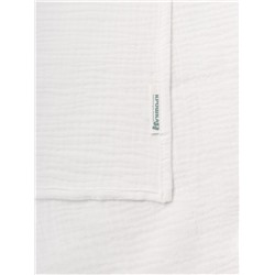 Полотенце - уголок муслиновое «Крошка Я», 75×75 см, хлопок 100%, белое