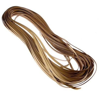 Ротанг для плетения искусственный, длина — 60 м, цвет охра