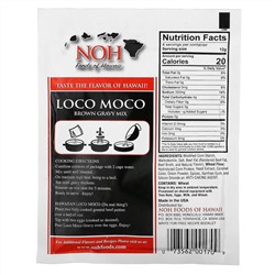 NOH Foods of Hawaii, Loco Moco Brown Gravy Mix, 1.7 oz (48 g)