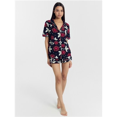 КОМПЛЕКТ ЖЕНСКИЙ (ЖАКЕТ, ШОРТЫ) 592478