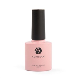 518262 ADRICOCO Топ для гель-лака / Velvet, 8 мл