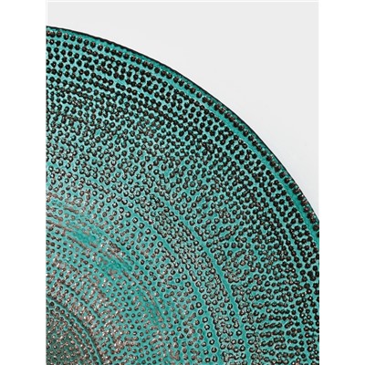 Блюдо сервировочное для торта Inspiration, d=28 см, на ножке, цвет изумрудный