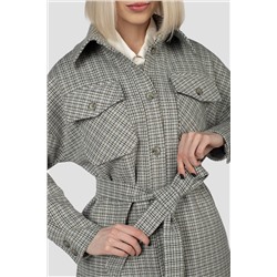 01-11605 Пальто женское демисезонное (пояс)