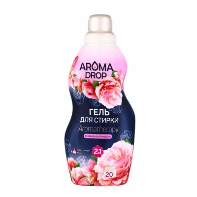 Гель для стирки 2 в 1 AROMA DROP Ароматерапия «Цветочный микс», 1000 г