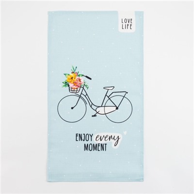 Набор кухонных полотенец Доляна «Цвети» 35×60 см-4 шт., 100% хл