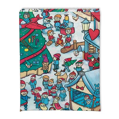 Новогодняя настольная игра «Новый год: ОКАВОКА. Зимний город», 50 карт, 5+