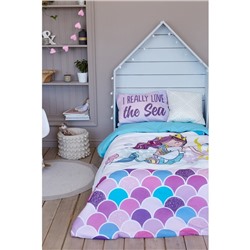 Постельное бельё 1.5-спальное «Этель» Really mermaid, бязь