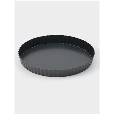 Форма для выпечки Доляна «Жаклин», d=24 см, разъёмная, антипригарное покрытие, чёрная