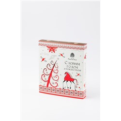 Кедровый грильяж с Клюквой / 120 г / Мезенская роспись / в подарочной обложке
