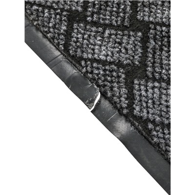 УЦЕНКА Коврик влаговпитывающий 80х120 см "КРАФТ" цвет серый