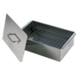 Коптильня 2-х ярус.малая (420х270х175, сталь 0,8 мм)