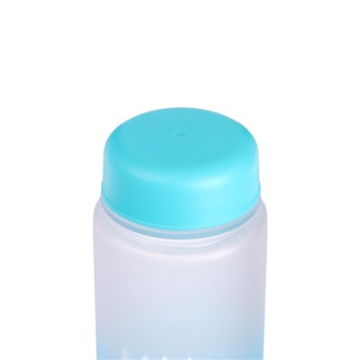 Бутылка для воды My bottle, 500 мл, 19.5×6 см, спортивная, голубая